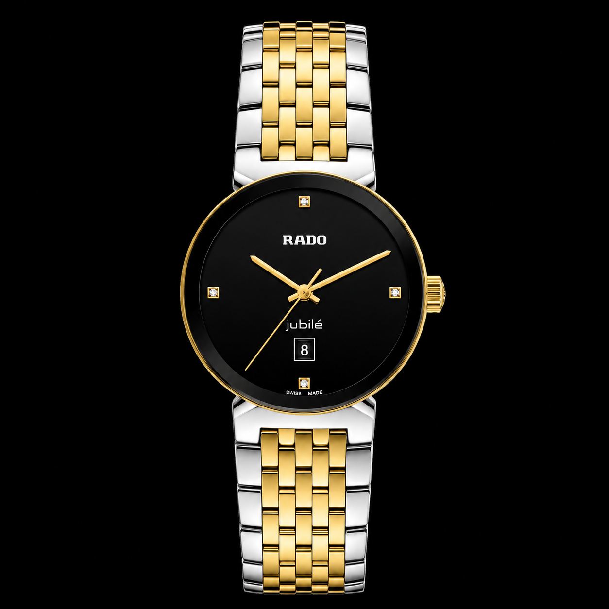Rado Florence Classic Rhodium-plated 4 Diamonds