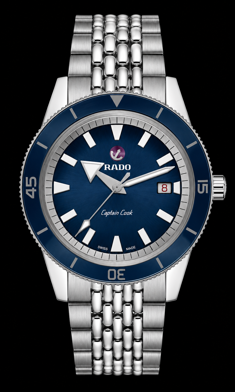 Captain Cook Automatic Sliver Blue