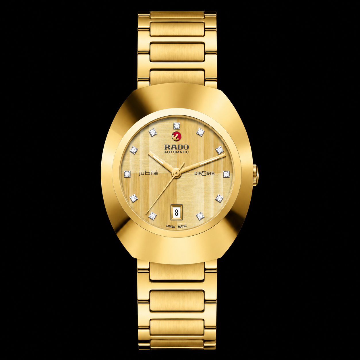 DiaStar Original Yellow Gold Dial With 2 Directions