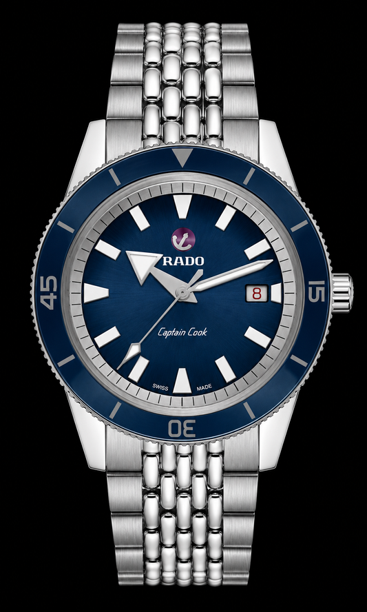 Captain Cook Automatic Sliver Blue