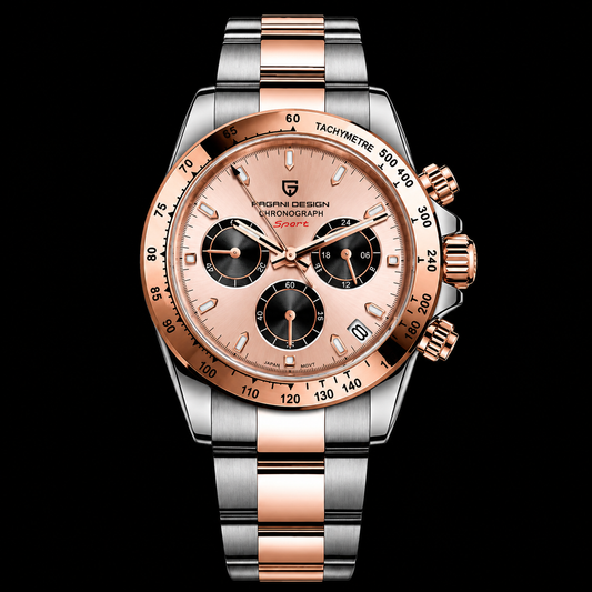 Pagani Design PD 1644 | Daytona Silver Rose Gold