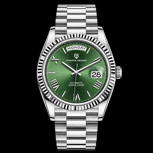 Pagani Design PD-1752S SGN | Daydate Green dial | 36 mm
