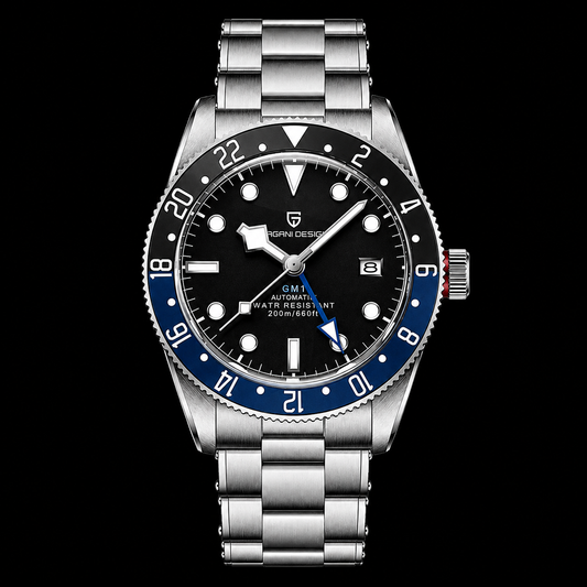 Pagani Design PD-1706 | Tudor Black Batman GMT