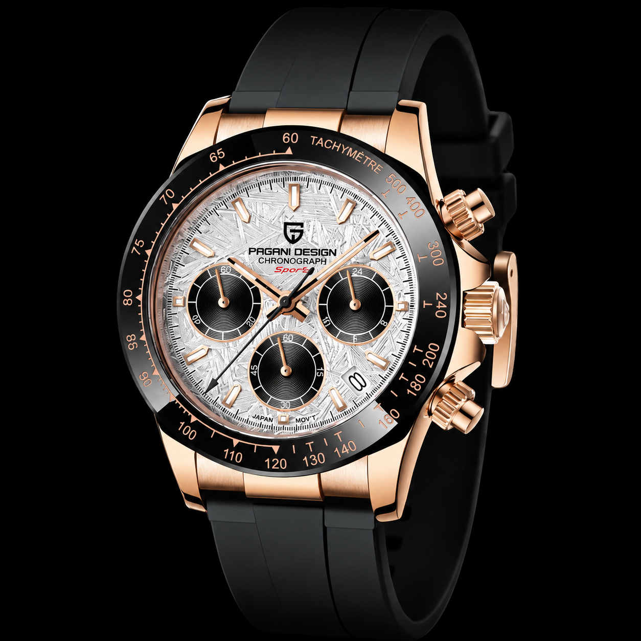 Pagani Design Daytona Strap Metroit Dial PD-1664