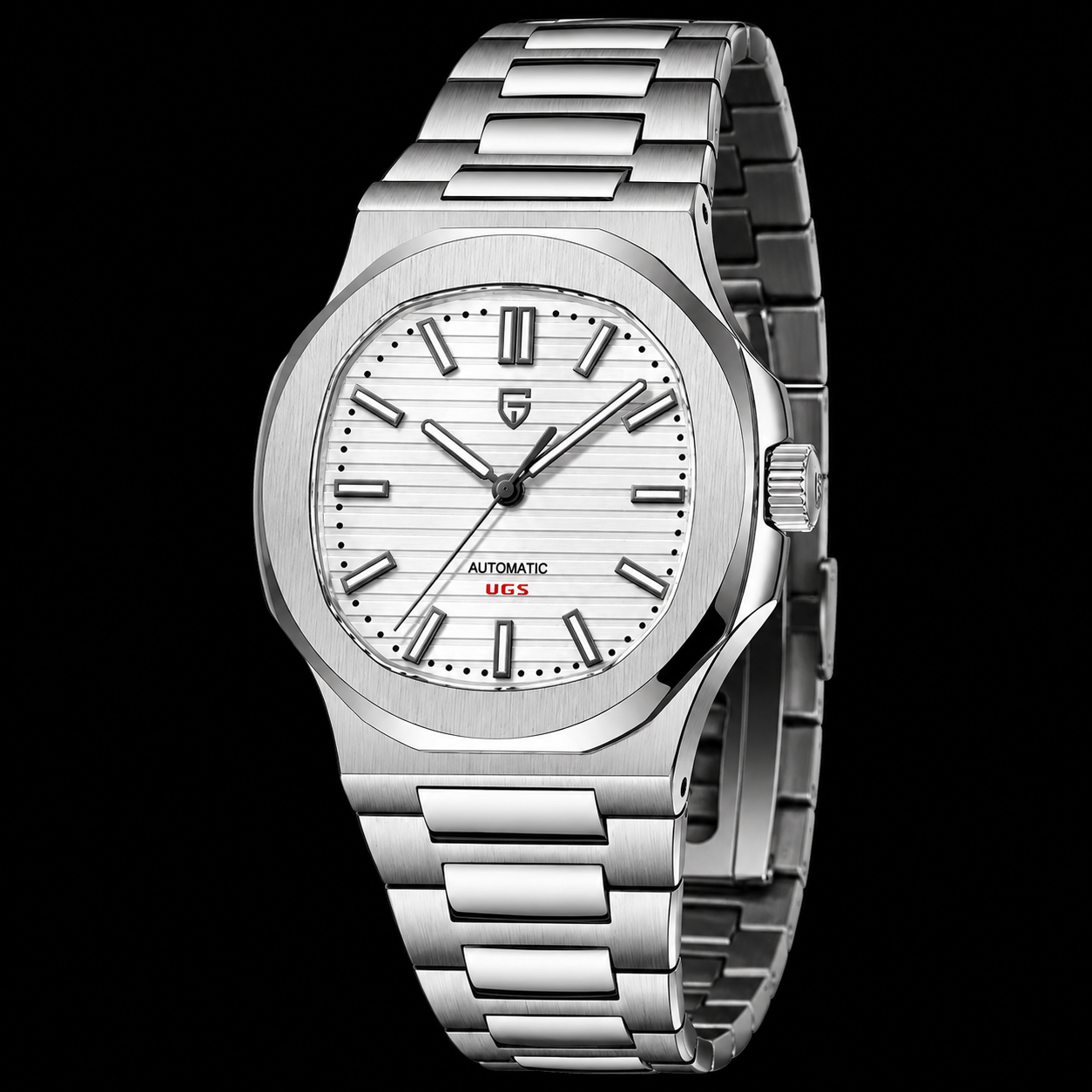 Pagani Design White Dial Nautilus PD-1728