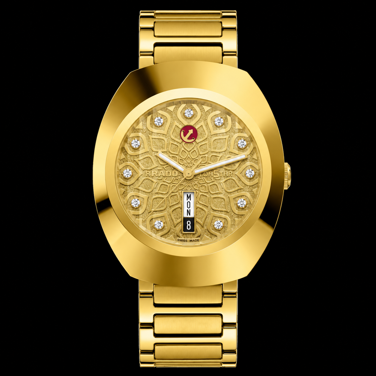 Rado DiaStar Original "spider-web" dial with diamond-style