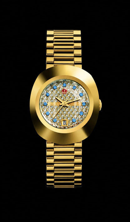 Rado DiaStar Original ( Dial: Gold textured dial )